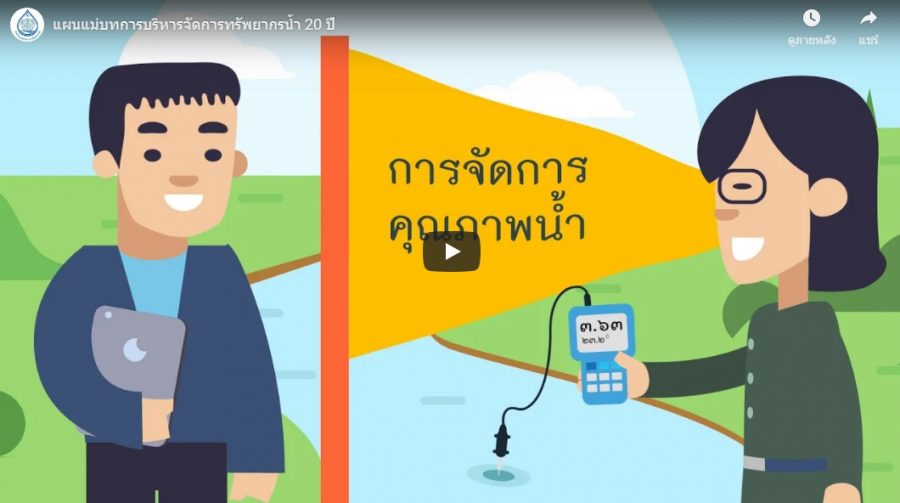 แผนแม่บทการบริหารจัดการทรัพยากรน้ำ 20 ปี