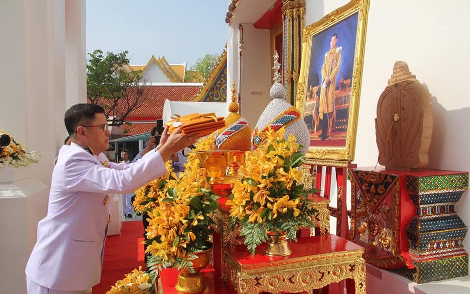 สำนักงานทรัพยากรน้ำแห่งชาติ (สทนช.) ถวายผ้าพระกฐินพระราชทาน ประจำปี พุทธศักราช 2562 ณ วัดนครสวรรค์ จังหวัดนครสวรรค์