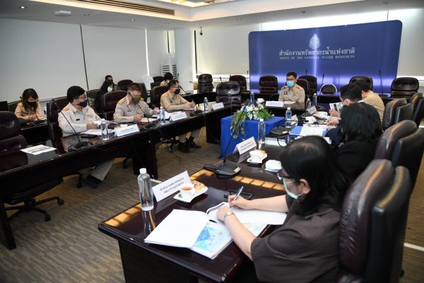 เลขาธิการสำนักงานทรัพยากรน้ำแห่งชาติ ประธานการประชุม จัดทำงบประมาณรายจ่ายบูรณาการประจำปีงบประมาณ พ.ศ. 2565