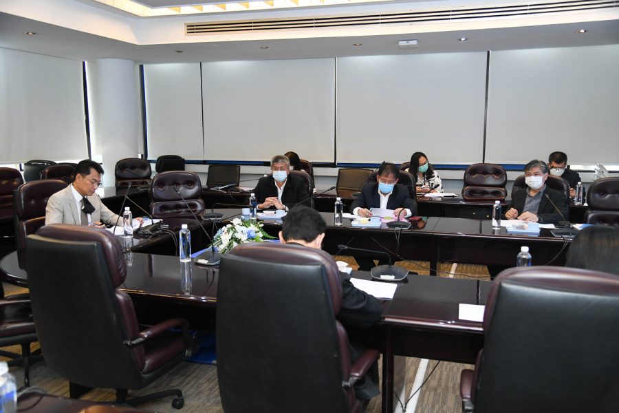รองเลขาธิการสำนักงานทรัพยากรน้ำแห่งชาติ (สทนช.) เป็นประธานการประชุมหารือกฎหมายลำดับรอง